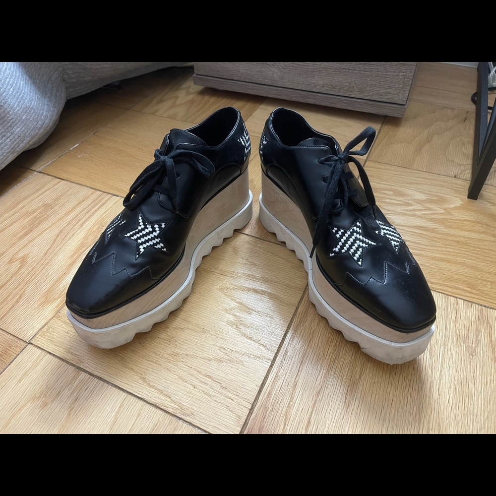 Stella Mccartney platform elyse shoes